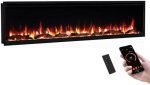 Discovering the PuraFlame Herman 72 Inch: A Smart Fireplace Experience