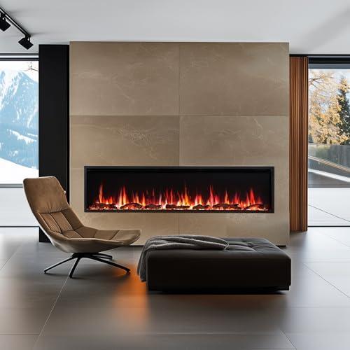 Discovering the PuraFlame‍ Herman 72 Inch: A Smart Fireplace Experience